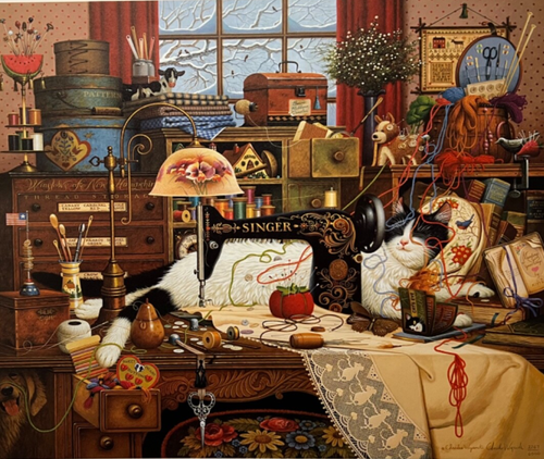 Charles Wysocki Maggie The Messmaker Signed And Numbered With Certificate