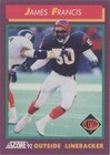 1992 Score James Francis #173