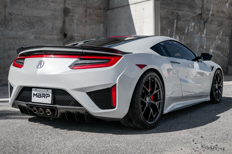 MBRP Fits 17+ Acura NSX 2.5in Dual Split Rear Exit Tips - T304 (Street Version)