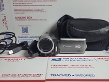 Canon Vixia HF100 High Definition Camcorder w/ 12x Optical Zoom Untested, Read