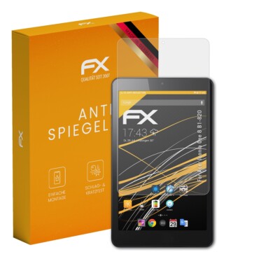 atFoliX 2x Displayfolie für Acer Iconia One 8 B1-820 Schutzfolie matt&stoßfest