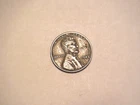 1943  S  LINCOLN  STEEL  ONE CENT COIN  - Good Circulated