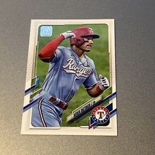 2021 Topps Series 2 Base #452 Derek Dietrich - Texas Rangers