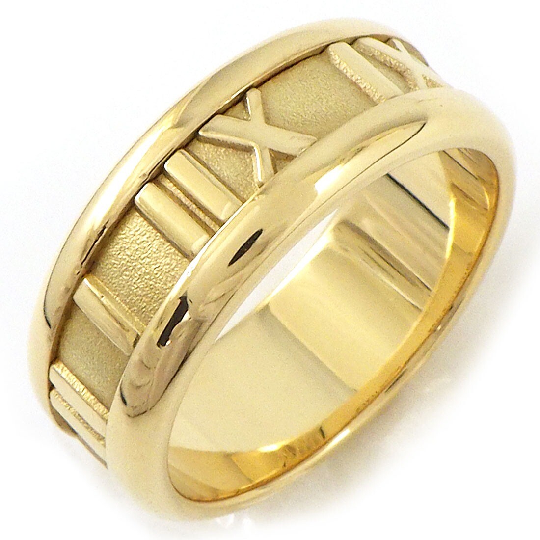 Tiffany & Co. Ring Atlas 750(18K) Yellow Gold US5.75 | eBay
