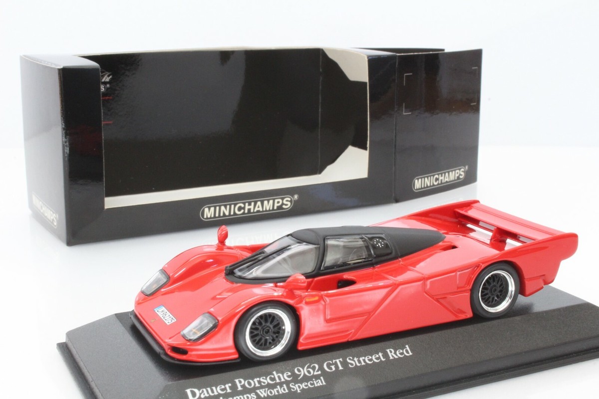 1:43 Minichamps Dauer Porsche 962 GT Street Red Minichamps World