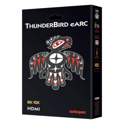 AudioQuest ThunderBird eARC HDMI Cable - 0.75 Meter - Authorized Dealer