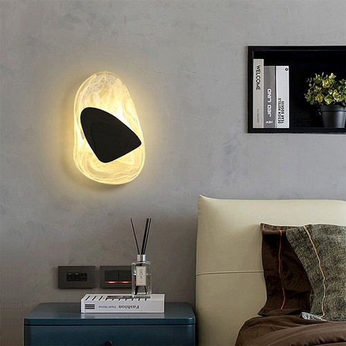 Lámpara de pared LED de cristal para dormitorio lámpara de pared para hogar iluminación de pared para hotel - Imagen 9 de 10