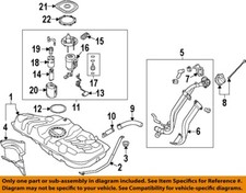 KIA OEM 14-18 Forte Koup Fuel System Components-Filler Pipe 31030A7500