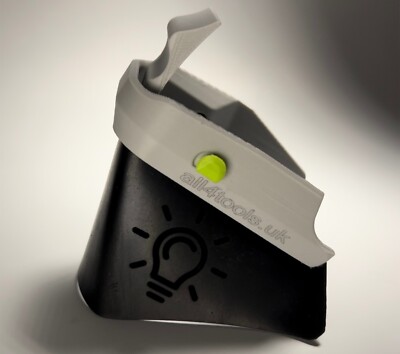 Fits FESTOOL KAPEX KS60/KSC60 dust scoop, 3D printed, one handed installation.