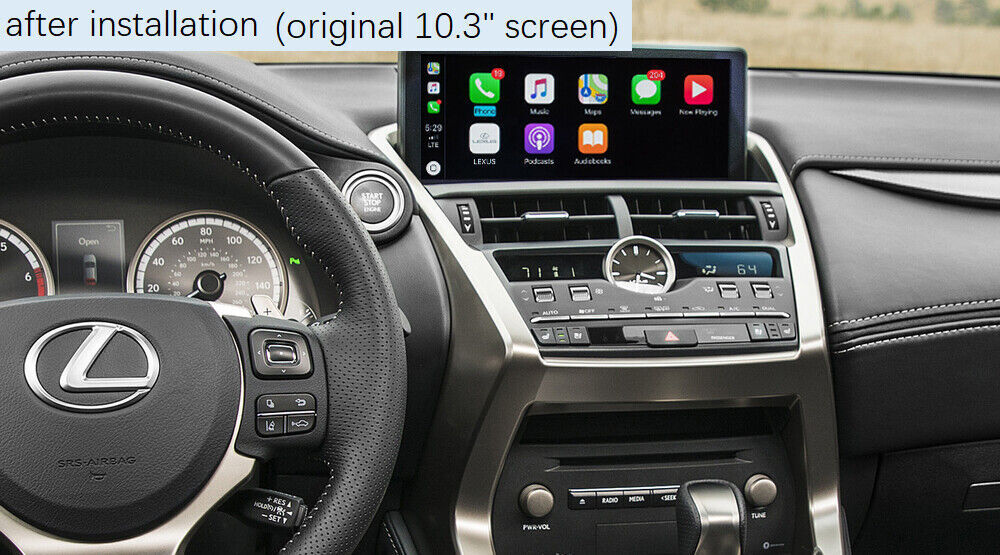 Wireless Carplay Airplay for Joystick Lexus IS IS200 IS250 IS300