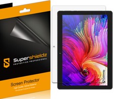 3X Supershieldz Clear Screen Protector for Gateway 10.1 inch Tablet