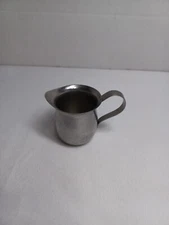 Vintage Stainless Steel Cup Creamer Milk Espresso Pitcher Vollrath Mini 2 oz.