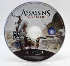 Assassin's Creed III (Sony PlayStation 3, 2012) Disc Only Tested & Working