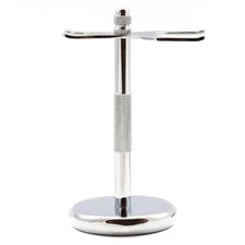 Shaving Brush & Safety Razor Stand by Shave Classic, Stainless Steel Chrome SST-