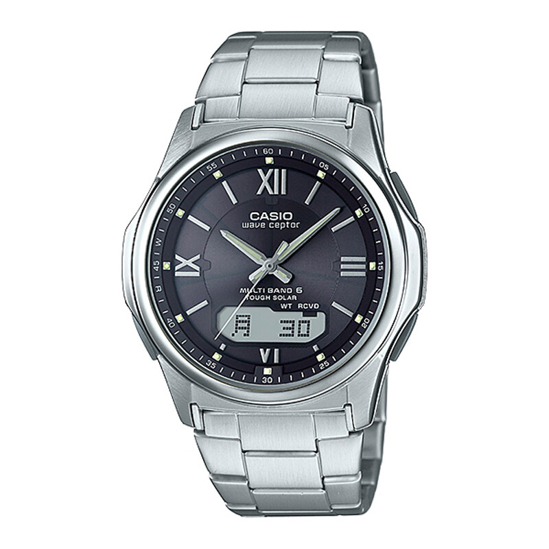 CASIO WAVE CEPTOR WVA-M630D-1A4JF Solar Atomic Radio Analog
