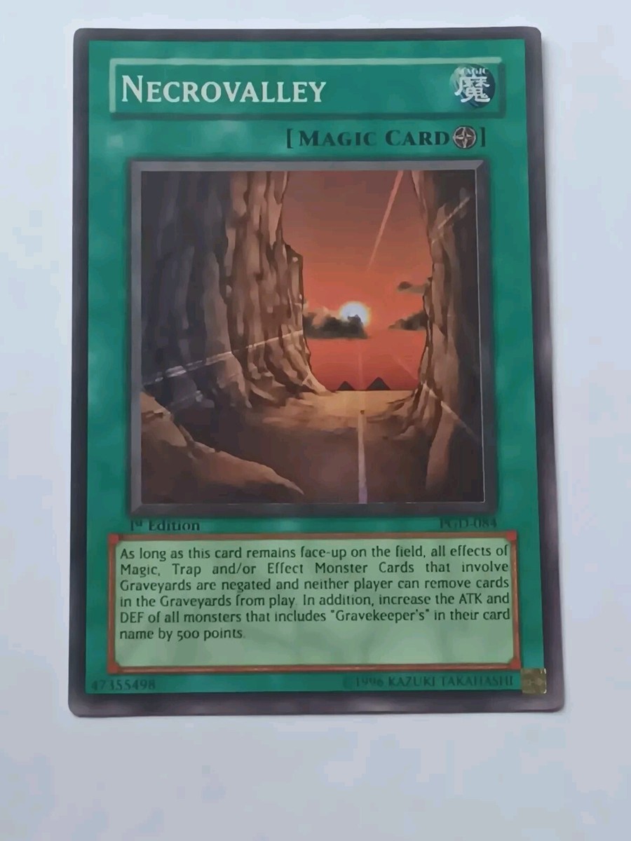 necrovalley yugioh card [LCYW-EN194] Ultra Rare may be 1st or Unlimited Edition Necrovalley [Quarter Century Secret Rare]