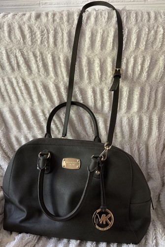 Michael Kors Saffiano Leather Large Satchel  OLIVE GREEN - Picture 1 of 24