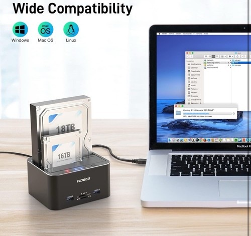 fideco sata/ide auf usb 3.0 adapter - Bild 5 von 7
