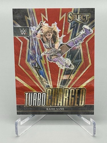 2024 Panini Select WWE Kairi Sane #8 Turbo Charged Red Wave Prizm /149