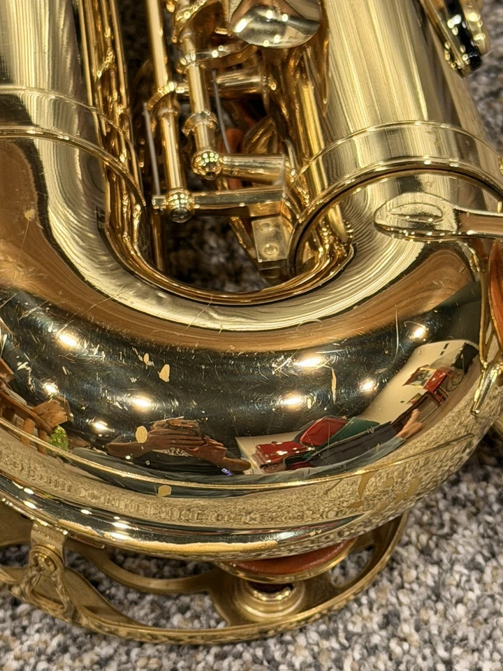 SAXOFÓN ALTO INTERMEDIO YAMAHA YAS 52 CON ESTUCHE Y EXTRAS SE VE MUY BIEN Foto 3 de 4