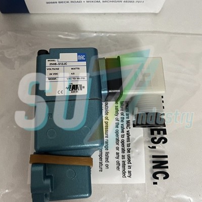 MAC 250B-512JC  solenoid valve# 1pcs  New  In Box *la