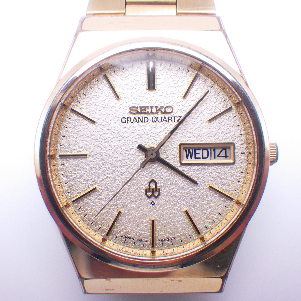 セイコー グランドクォーツ 4843 8100 EXC+++* Seiko Grand Quartz 4843-8100 Vintage Quartz Watch