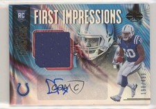 2018 Illusions First Impressions Memorabilia /499 Daurice Fountain #111 Auto 5w7