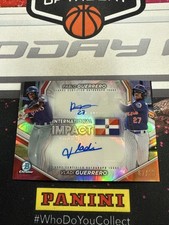 2024 Bowman Chrome International Impact Pablo Guerrero Vladi Guerrero Auto /99
