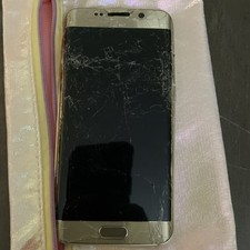 CRACKED BROKEN Samsung Galaxy S6 Edge