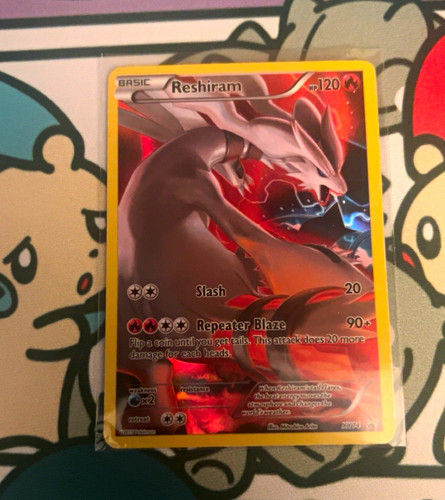 Nintendo Pokemon TCG Black & White Reshiram 113/114 Holo Rare (EN) 2011