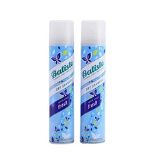 Batiste Fresh Dry Shampoo 6.73fl oz 200ml (pack of 2) -Light & Breezy