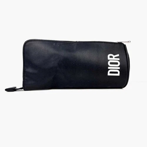 Pochette poly logo blanc Dior noir 24x12x7 64530765