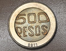 2011 Colombia 500 Pesos Bimetallic