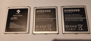 3 St. Samsung Li-ion Akkus 3,8V, 2,8Ah für Galaxy S4 Smartphone