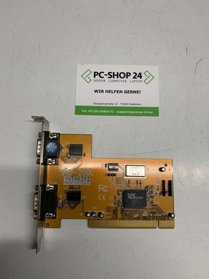 RS-232 CONTROLLER VScom PCI-200L I/O CARD DUAL COM PCI