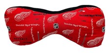 DETROIT RED WINGS TEAM HEAD REST TRAVEL PILLOW WITH CARRY HANDLE