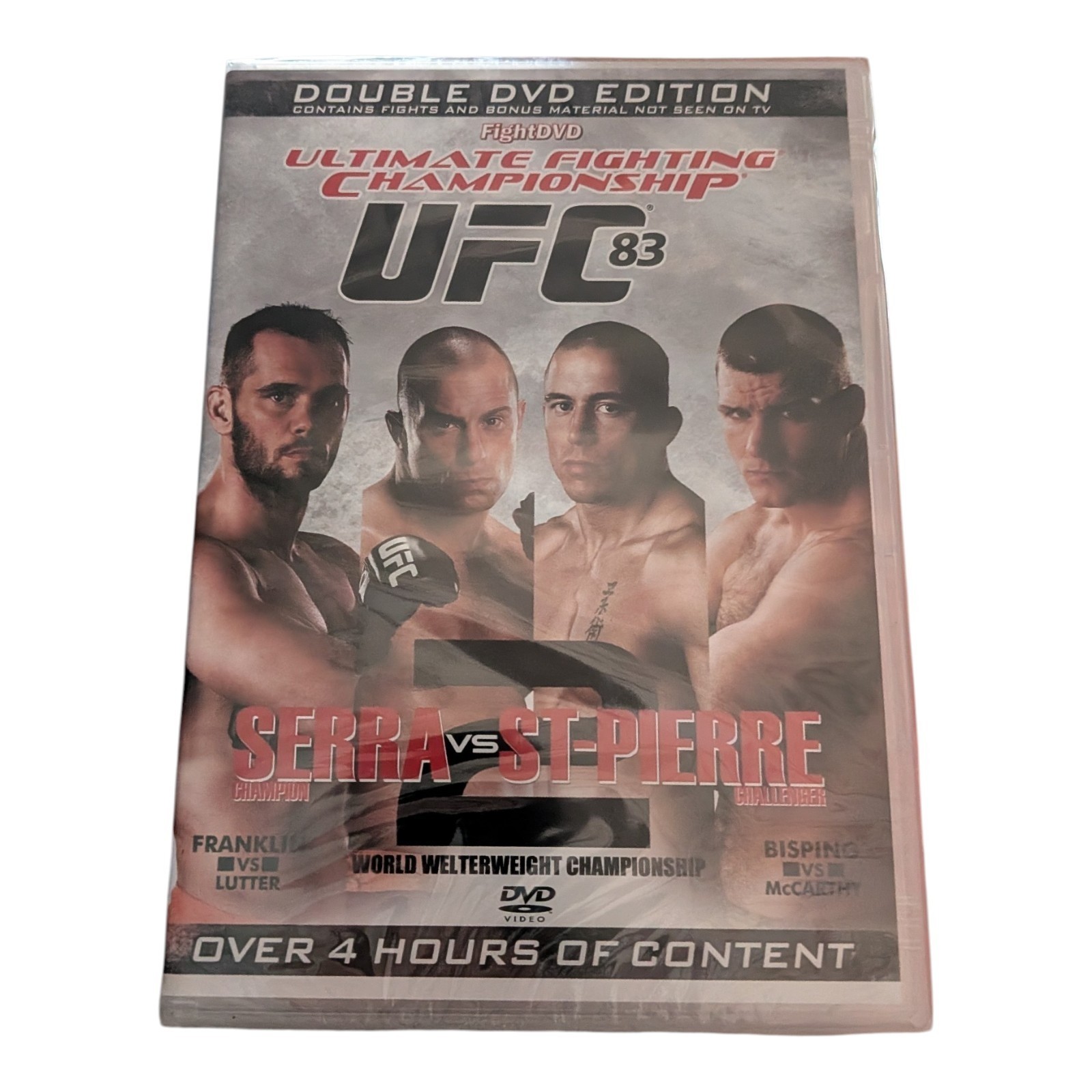 Ultimate Fighting Championship: UFC 83 - Serra Vs St. Pierre 2 [DVD]New & Sealed
