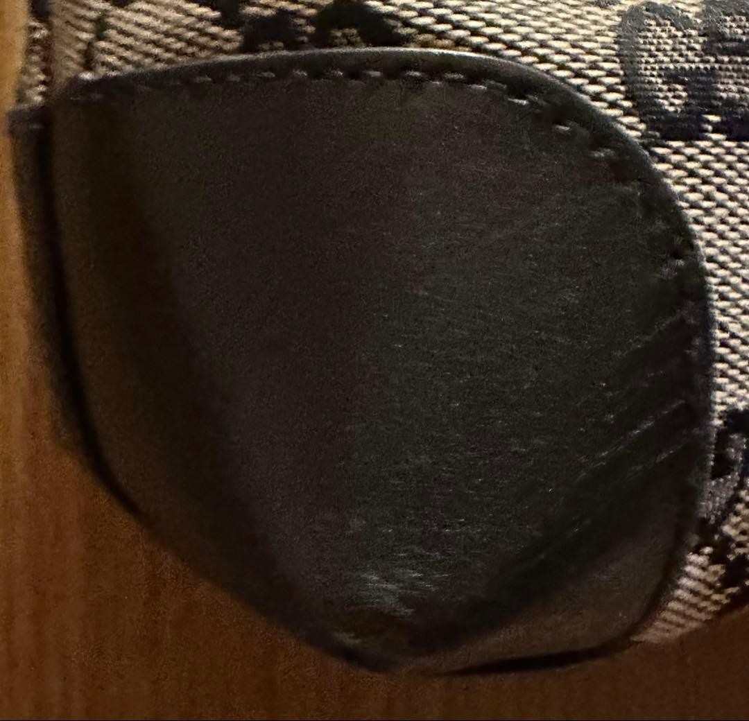 GUCCI Black Leather Handbag Authentic Classic Tote Bag with Dust Bag thumbnail 11