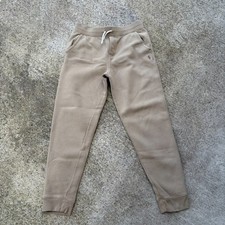Polo Ralph Lauren Kids Beige Jogger Sweatpants Beige Pony Size L 14-16