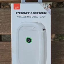 iLive PRINT+STICK Wireless Mini Label Maker Inkless Print Technology