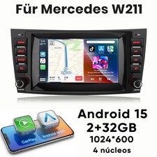Android 15 Autoradio GPS CarPlay Für Mercedes Benz CLS/E-Klasse W211 W219 Android 15 Autoradio GPS CarPlay Für Mercedes Benz CLS/E-Klasse W211 W219