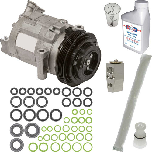 For Chevrolet Camaro 2013 2014 2015 Omega AC Compressor w/ A/C Repair Kit TCP - Foto 1 di 1