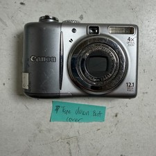 Canon PowerShot A1100 IS Silver 12.1MP 2.5" LCD 4x Optical Zoom Digital Camera