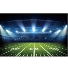 10x8ft Polyester Sport Theme Photo Backdrop Football Background Party Decor