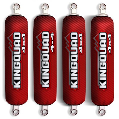Red Shock Covers King Quad 300 400 450 500 700 750 [Premium Edition] (Set 4)