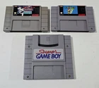 S-469 VINTAGE ORIGINAL NINTENDO SNES GAMES SUPER MARIO WORLD ETC