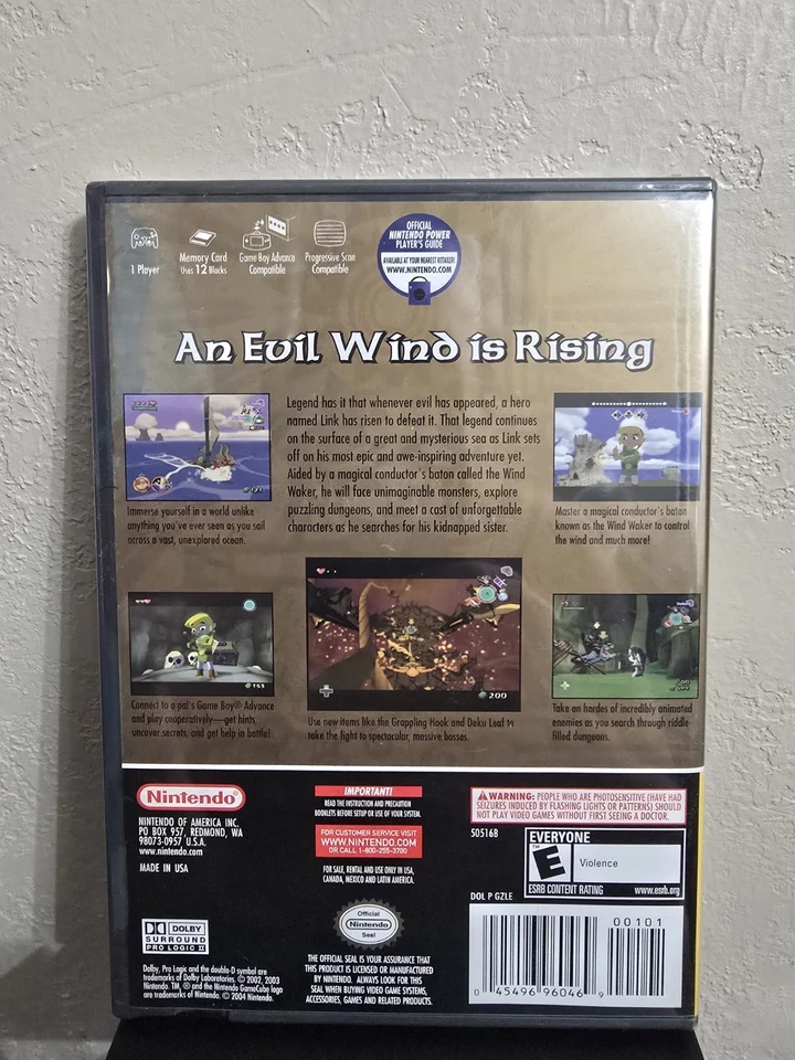 🌀 The Legend of Zelda: The Wind Waker (Nintendo GameCube, 2003) — Player’s... Foto 2 de 3