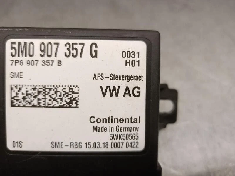 5M0907357G modulo elettronico per AUDI Q3 (8UB 8UG) 2.0 TDI 2011 5677844 - Immagine 4 di 4