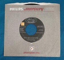 The Platters 45 No Matter What You Are / Smoke Gets In Your Eyes Mercury 71383