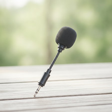 Wired Lavalier Microphone, Clip On Lapel Mic for Devices with 3.5mm Jack